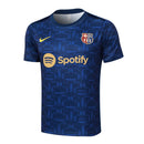 Conjunto Barcelona Treino 24/25 - Azul Escuro - Futx Brasil