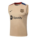 Conjunto Barcelona Treino Regata 24/25 - Bege - Futx Brasil