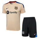 Conjunto Barcelona Treino 24/25 - Bege - Futx Brasil