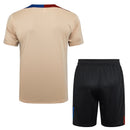 Conjunto Barcelona Treino 24/25 - Bege - Futx Brasil
