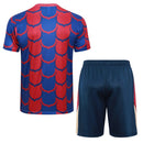 Conjunto Barcelona Treino 24/25 - Azul e Vermelho - Futx Brasil