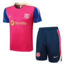 Conjunto Barcelona Treino 24/25 - Rosa - Futx Brasil