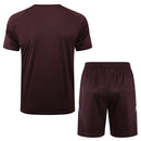 Conjunto Bayern de Munique Treino 24/25 - Vinho - Futx Brasil