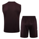 Conjunto Bayern de Munique Treino Regata 24/25 - Vinho - Futx Brasil