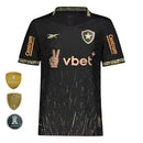 Camisa Botafogo Away 24/25 - Preta - C/ Patrocínio vBet - Futx Brasil