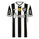 Camisa Botafogo Home 24/25 - Preta e Branca - C/ Patrocínio vBet - Futx Brasil