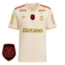 Camisa Flamengo Third 25/26 - Creme C/ Patrocínio My Store
