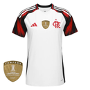 Camisa Flamengo Feminina Away 25/26 - Branca - Futx Brasil