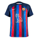 Camisa Barcelona Edição Especial Drake 22/23 - Azul e Vermelha - Futx Brasil
