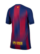 Camisa Barcelona Feminina Home 25/26 - Azul e Vermelha - Futx Brasil