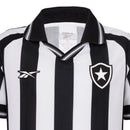 Camisa Botafogo Home 25/26 - Preta e Branca - Futx Brasil