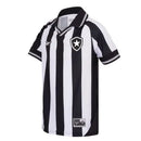 Camisa Botafogo Home 25/26 - Preta e Branca - Futx Brasil