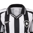 Camisa Botafogo Feminina Home 25/26 - Preta e Branca - Futx Brasil