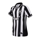 Camisa Botafogo Feminina Home 25/26 - Preta e Branca - Futx Brasil