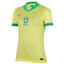 Camisa Brasil Feminina Home 2024 - Amarela - Futx Brasil