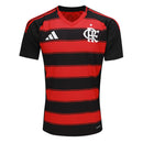 Camisa Flamengo Home 25/26 - Preta e Vermelha - Futx Brasil