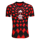 Camisa CRF Pré Jogo 25/26 - Preto e Vermelho - Futx Brasil