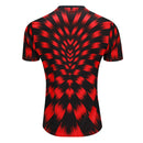 Camisa CRF Pré Jogo 25/26 - Preto e Vermelho - Futx Brasil