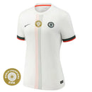 Camisa Chelsea Feminina Away 25/26 - Branca - Futx Brasil