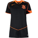 Camisa Corinthians Feminina Third 25/26 - Preta e Laranja My Store