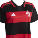 Camisa Flamengo Feminina Home 26/27 - Preta e Vermelha My Store