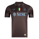 Camisa Napoli Third 25/26 - Marrom - Futx Brasil