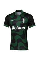 Camisa Sporting Third 25/26 Preta My Store