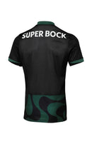 Camisa Sporting Third 25/26 Preta My Store