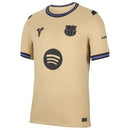 Camisa Barcelona Away 25/26 - Bege - Futx Brasil