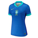 Camisa Brasil Feminina Away 2024 - Azul - Futx Brasil