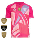Camisa Flamengo Goleiro 25/26 - Rosa - Futx Brasil