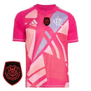 Camisa Flamengo Goleiro 25/26 - Rosa - Futx Brasil