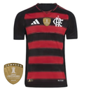 Camisa Flamengo Home 25/26 Jogador - Preta e Vermelha - Futx Brasil