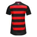 Camisa Flamengo Feminina Home 25/26 - Preta e Vermelha - Futx Brasil