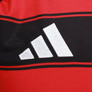 Camisa Flamengo Feminina Home 25/26 - Preta e Vermelha - Futx Brasil
