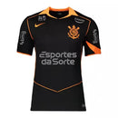 Camisa Corinthians Third 25/26 Jogador - Preta e Laranja My Store