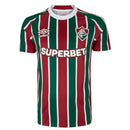 Camisa Fluminense Home 25/26 - Vinho e Verde - Futx Brasil