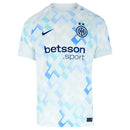 Camisa Inter de Milão Away 25/26 - Branco e Azul - Futx Brasil