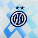 Camisa Inter de Milão Away 25/26 - Branco e Azul - Futx Brasil