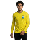 Camisa Manga Longa Brasil Home 2026 - Versao Jogador