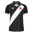 Camisa Vasco Feminina Home 25/26 - Preta e Branca - Futx Brasil