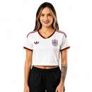Cropped Espanha Away 2026 - Branca My Store