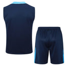Conjunto Chelsea Treino Regata 24/25 - Azul Escuro - Futx Brasil