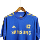 Camisa Chelsea Home 12/13 Retrô - Azul e Dourada - Futx Brasil
