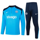 Conjunto Agasalho Treino Chelsea 24/25 - Azul - Futx Brasil
