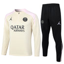 Conjunto Agasalho Treino PSG 24/25 - Branco - Futx Brasil