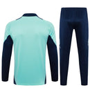 Conjunto Agasalho Treino Arsenal 24/25 - Azul Turquesa - Futx Brasil