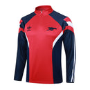 Conjunto Agasalho Treino Arsenal 24/25 - Vermelho e Azul Escuro - Futx Brasil