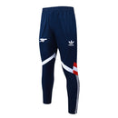 Conjunto Agasalho Treino Arsenal 24/25 - Vermelho e Azul Escuro - Futx Brasil