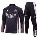 Conjunto Agasalho Treino Arsenal 24/25 - Roxo Escuro - Futx Brasil